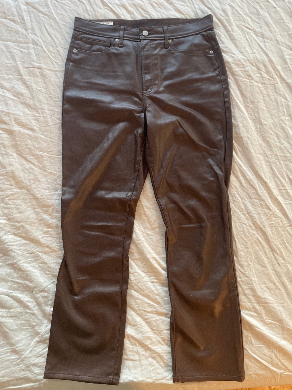 Faux Leather Pants